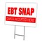 Signmission Ebt Snap Cards Yard Sign & Stake outdoor plastic coroplast window, C-1824 Ebt Snap Cards C-1824 Ebt Snap Cards - alternate 1